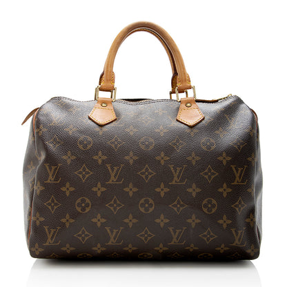 Louis Vuitton Monogram Canvas Speedy 30 Satchel - photo 1