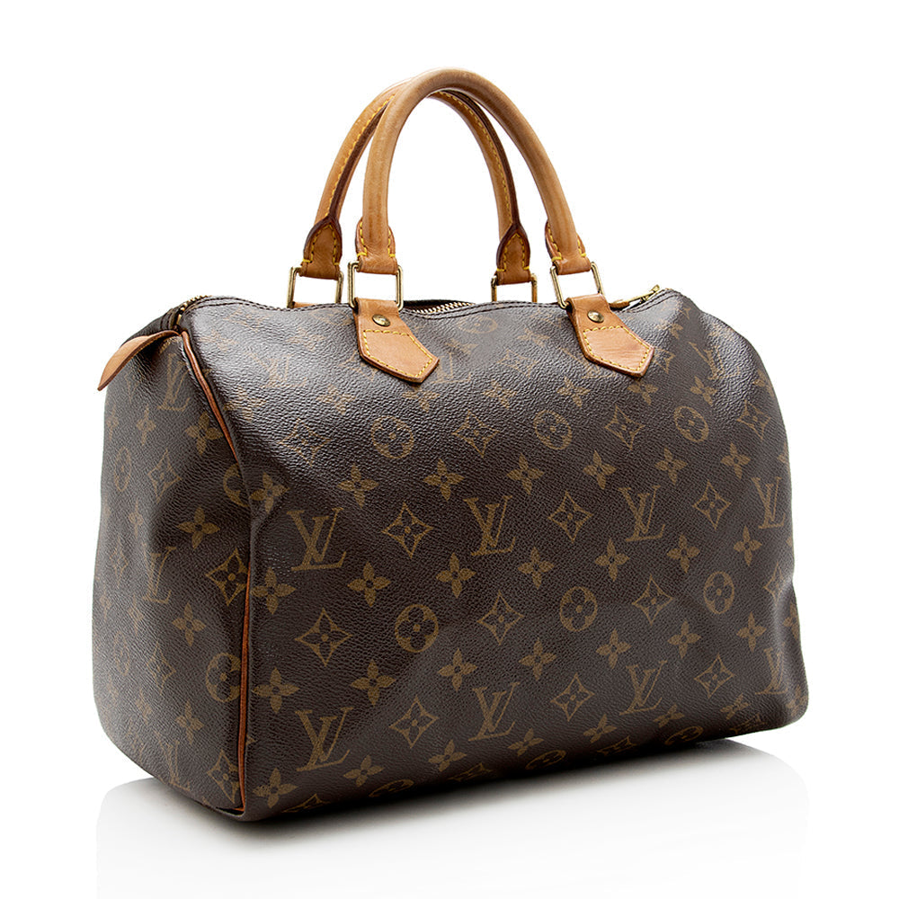 Louis Vuitton Monogram Canvas Speedy 30 Satchel - photo 2