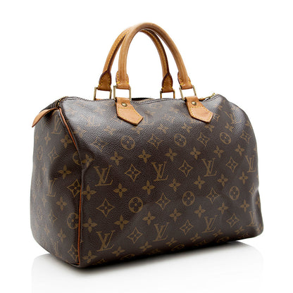 Louis Vuitton Monogram Canvas Speedy 30 Satchel - image 2