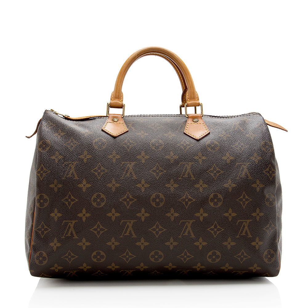 Louis Vuitton Vintage Monogram Canvas Speedy 30 Satchel - image 3