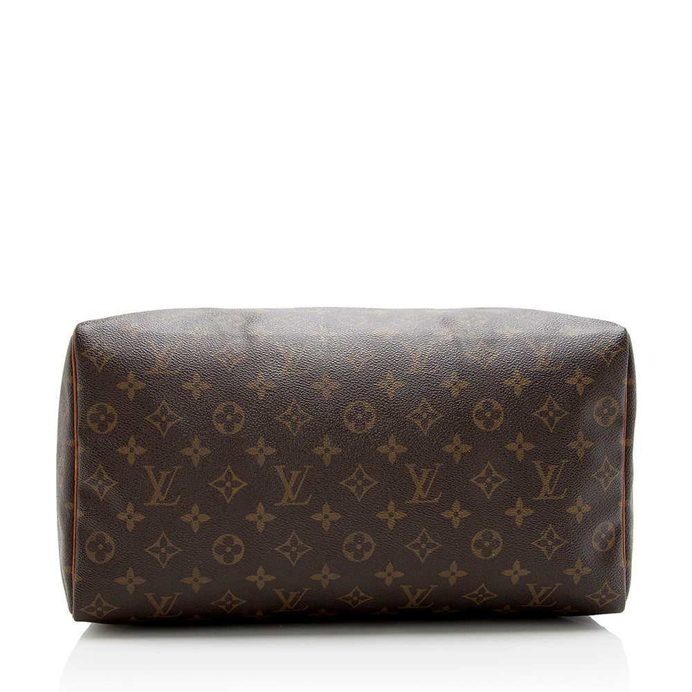 Louis Vuitton Vintage Monogram Canvas Speedy 30 Satchel - image 4