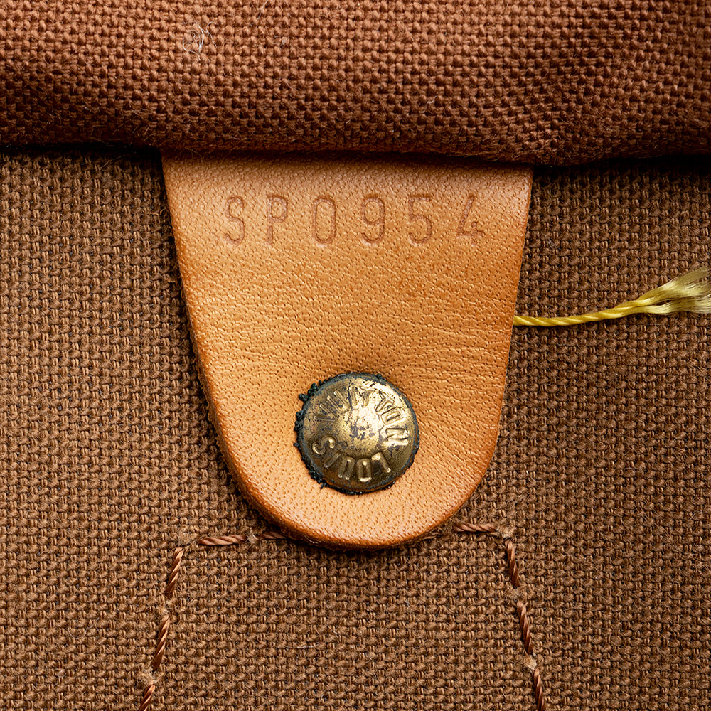 Louis Vuitton Vintage Monogram Canvas Speedy 30 Satchel - image 6