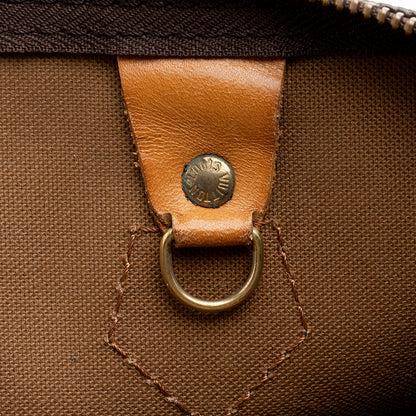 Louis Vuitton Vintage Monogram Canvas Speedy 30 Satchel - image 10