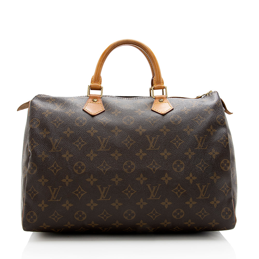 Louis Vuitton Vintage Monogram Canvas Speedy 30 Satchel - image 1