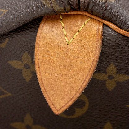 Louis Vuitton Vintage Monogram Canvas Speedy 30 Satchel - image 8