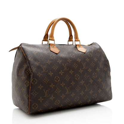Louis Vuitton Vintage Monogram Canvas Speedy 30 Satchel - image 2