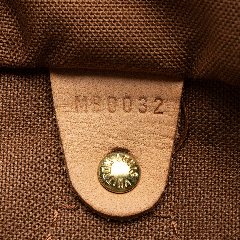 Louis Vuitton Monogram Canvas Speedy 35 Satchel - image 6