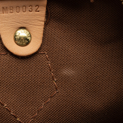 Louis Vuitton Monogram Canvas Speedy 35 Satchel - image 19