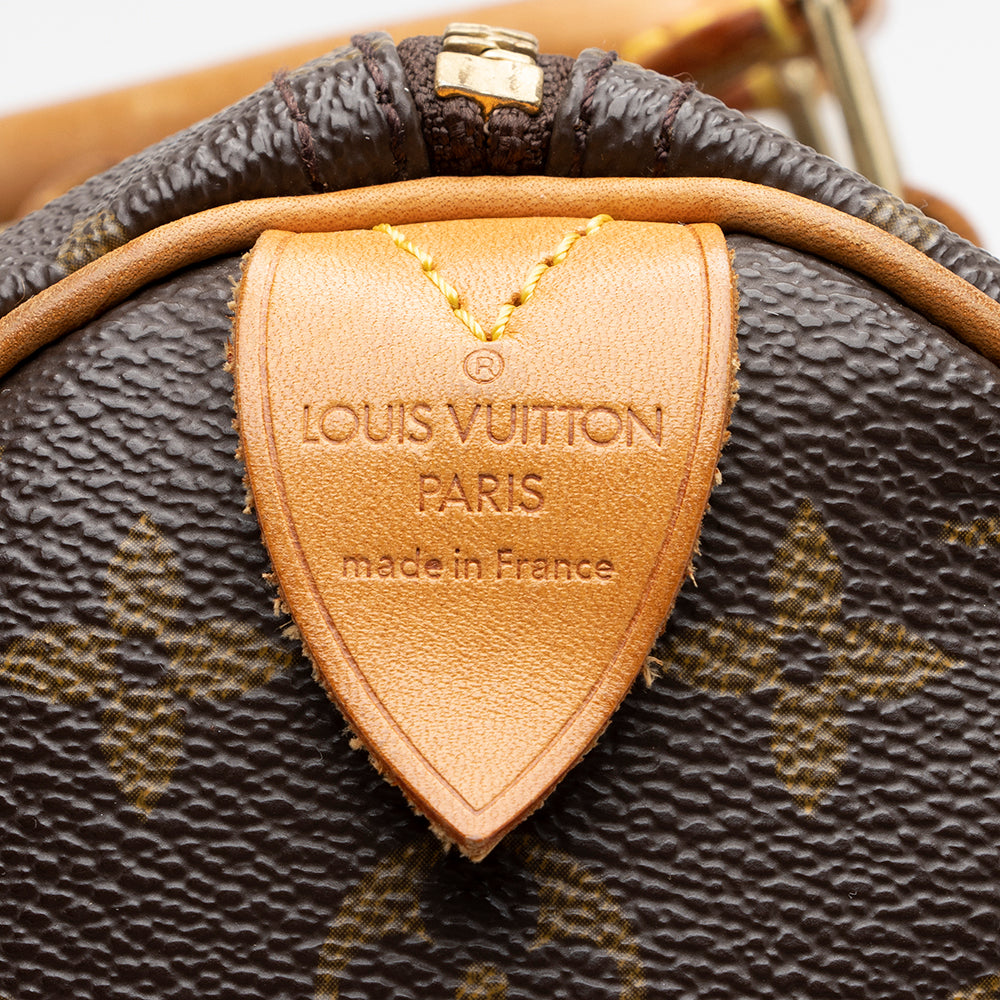 Louis Vuitton Monogram Canvas Speedy 35 Satchel - image 8