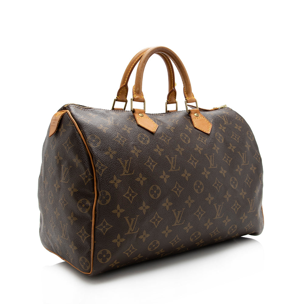 Louis Vuitton Monogram Canvas Speedy 35 Satchel - image 2
