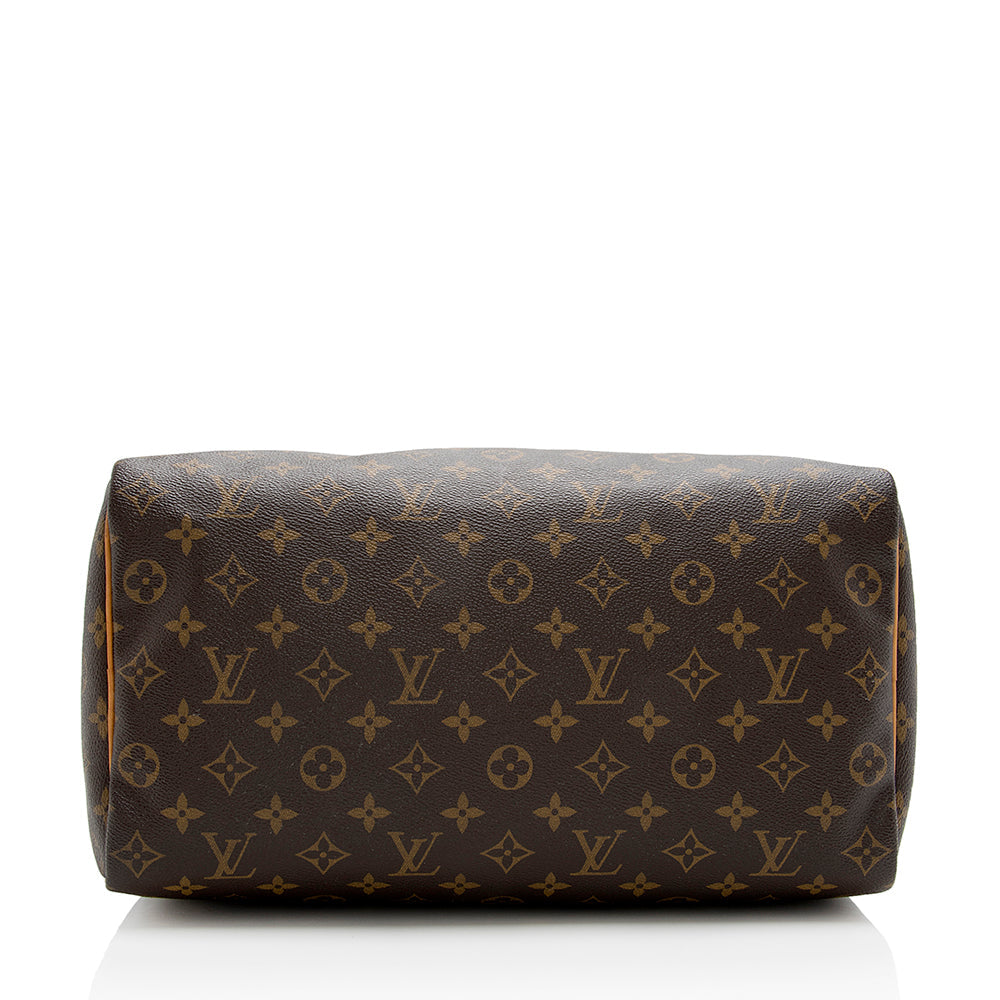 Louis Vuitton Monogram Canvas Speedy 35 Satchel - image 4