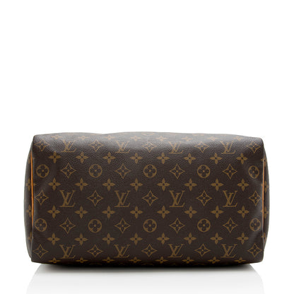 Louis Vuitton Monogram Canvas Speedy 35 Satchel - image 4
