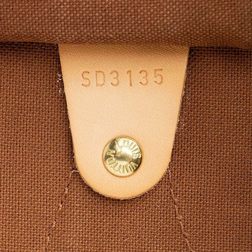 Louis Vuitton Monogram Canvas Speedy 35 Satchel - image 6