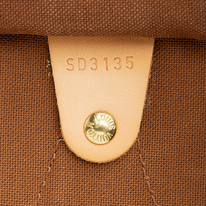 Louis Vuitton Monogram Canvas Speedy 35 Satchel - image 6