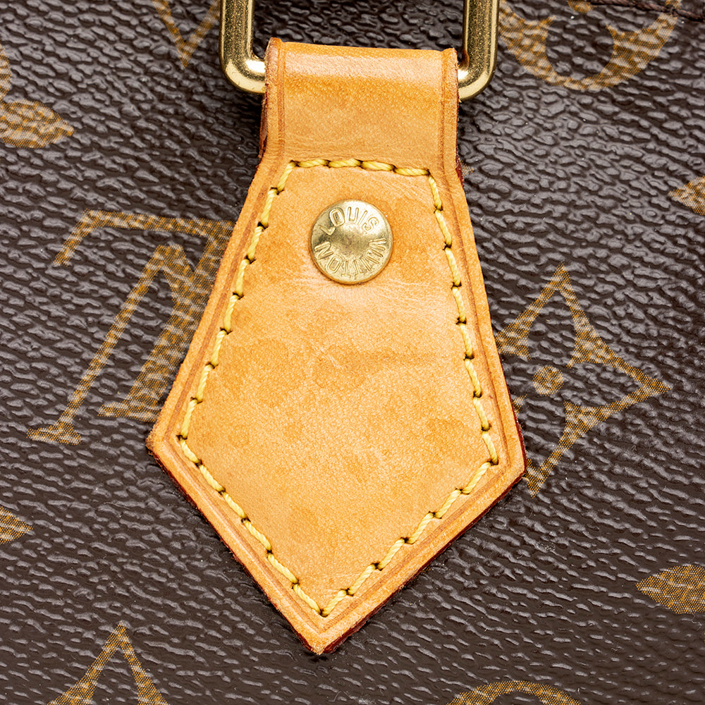 Louis Vuitton Monogram Canvas Speedy 35 Satchel - image 11