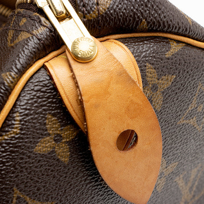 Louis Vuitton Monogram Canvas Speedy 35 Satchel - image 16