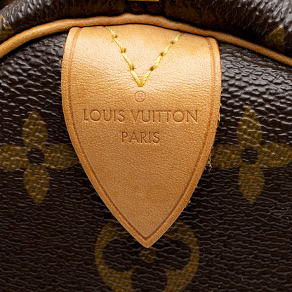 Louis Vuitton Monogram Canvas Speedy 35 Satchel - image 8