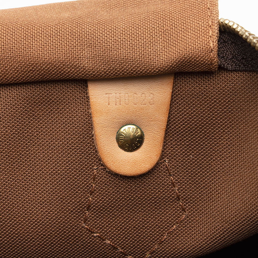 Louis Vuitton Monogram Canvas Speedy 35 Satchel - image 6