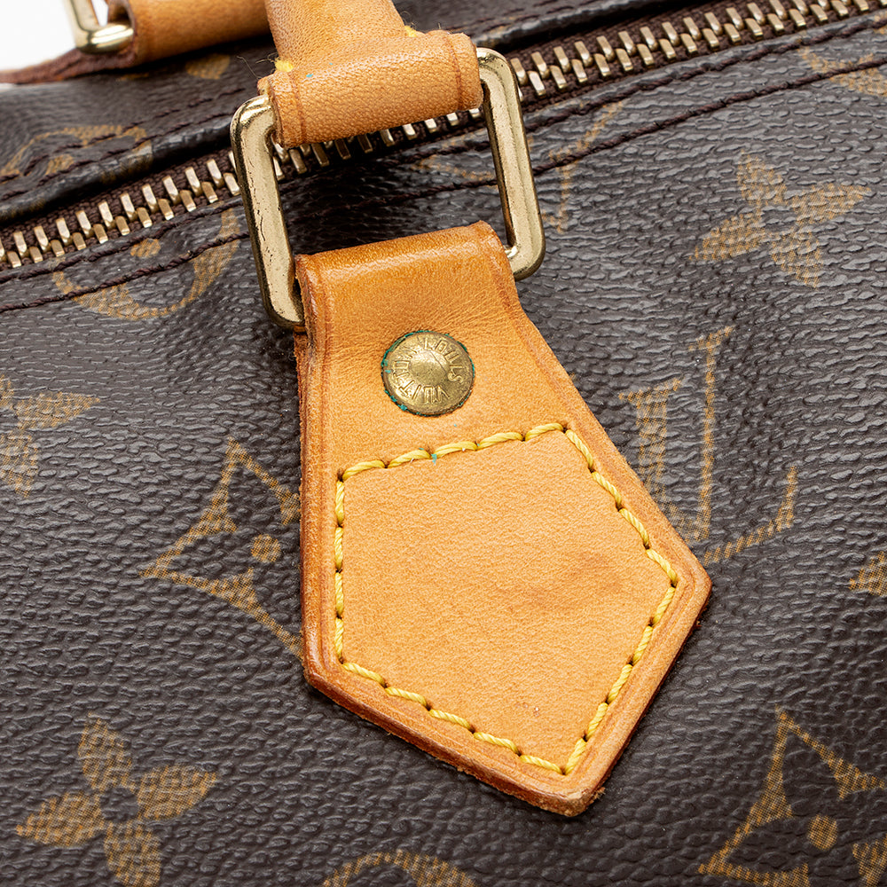 Louis Vuitton Monogram Canvas Speedy 35 Satchel - image 14