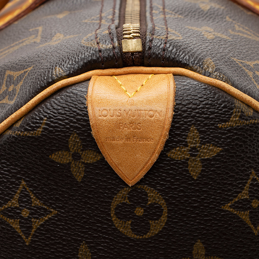 Louis Vuitton Monogram Canvas Speedy 35 Satchel - image 8