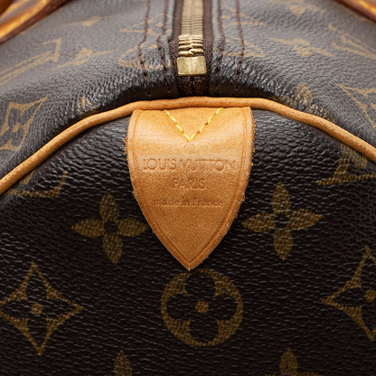 Louis Vuitton Monogram Canvas Speedy 35 Satchel - image 8