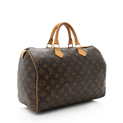 Louis Vuitton Monogram Canvas Speedy 35 Satchel - image 2