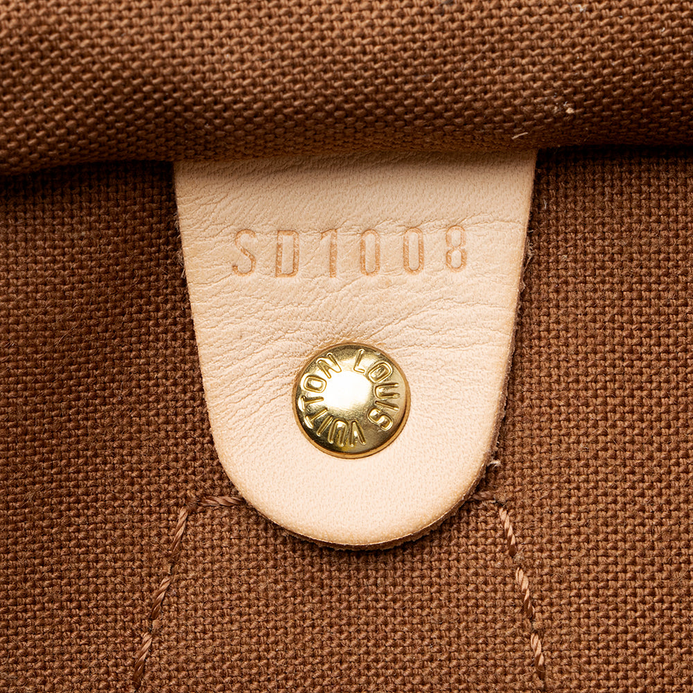 Louis Vuitton Monogram Canvas Speedy 35 Satchel - image 6