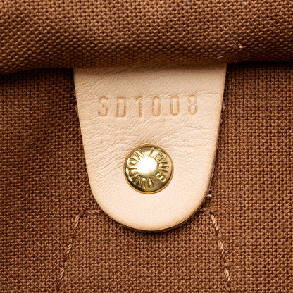 Louis Vuitton Monogram Canvas Speedy 35 Satchel - image 6