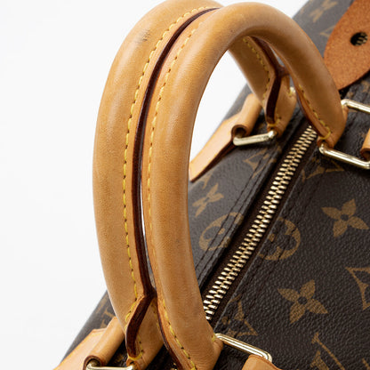Louis Vuitton Monogram Canvas Speedy 35 Satchel - image 17