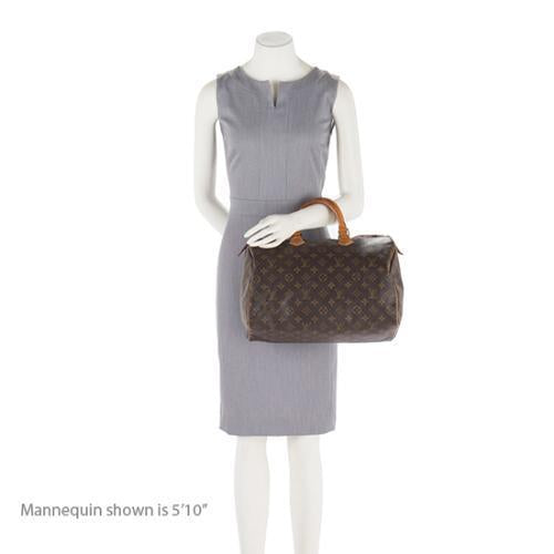 Louis Vuitton Monogram Canvas Speedy 35 Satchel - image 5