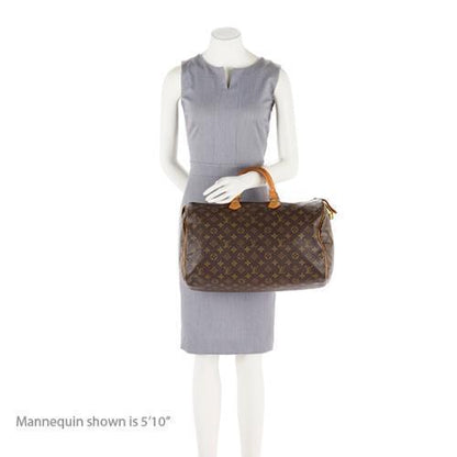 Louis Vuitton Vintage Monogram Canvas Speedy 40 Satchel - photo 5