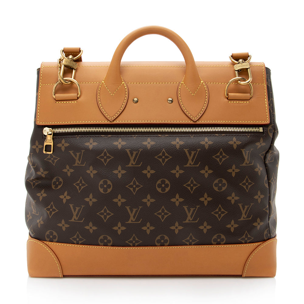Louis Vuitton Monogram Canvas Steamer PM Tote - photo 3