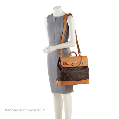 Louis Vuitton Monogram Canvas Steamer PM Tote - image 5