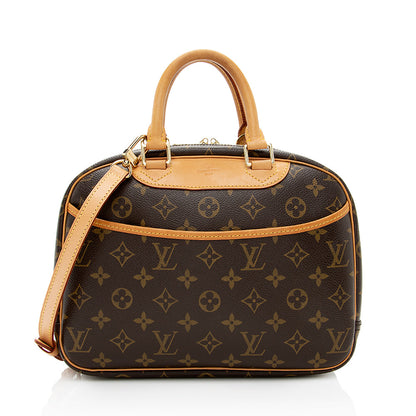 Louis Vuitton Monogram Canvas Trouville Satchel - photo 1