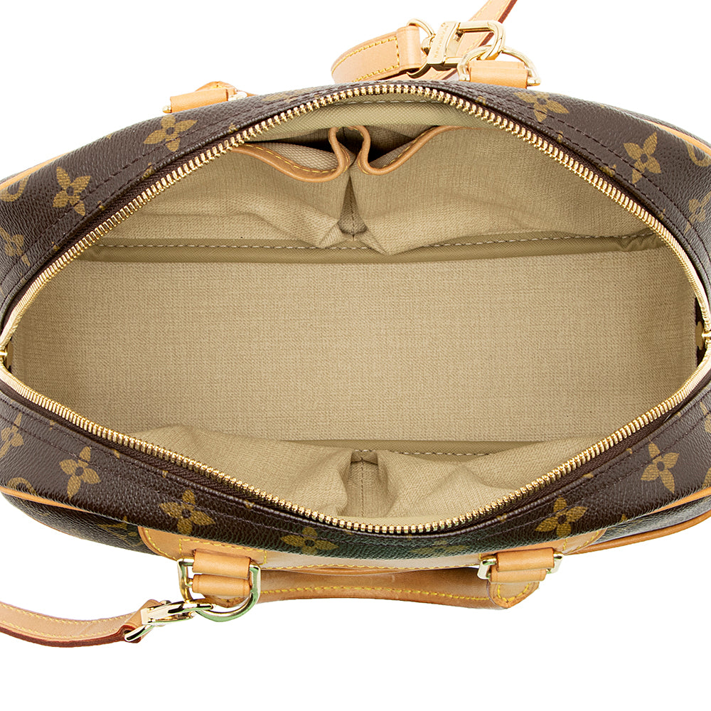 Louis Vuitton Monogram Canvas Trouville Satchel - photo 7