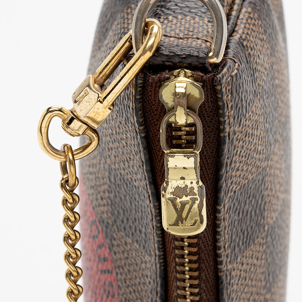 Louis Vuitton Damier Ebene Trunks & Bags Mini Pochette Accessoires - image 9