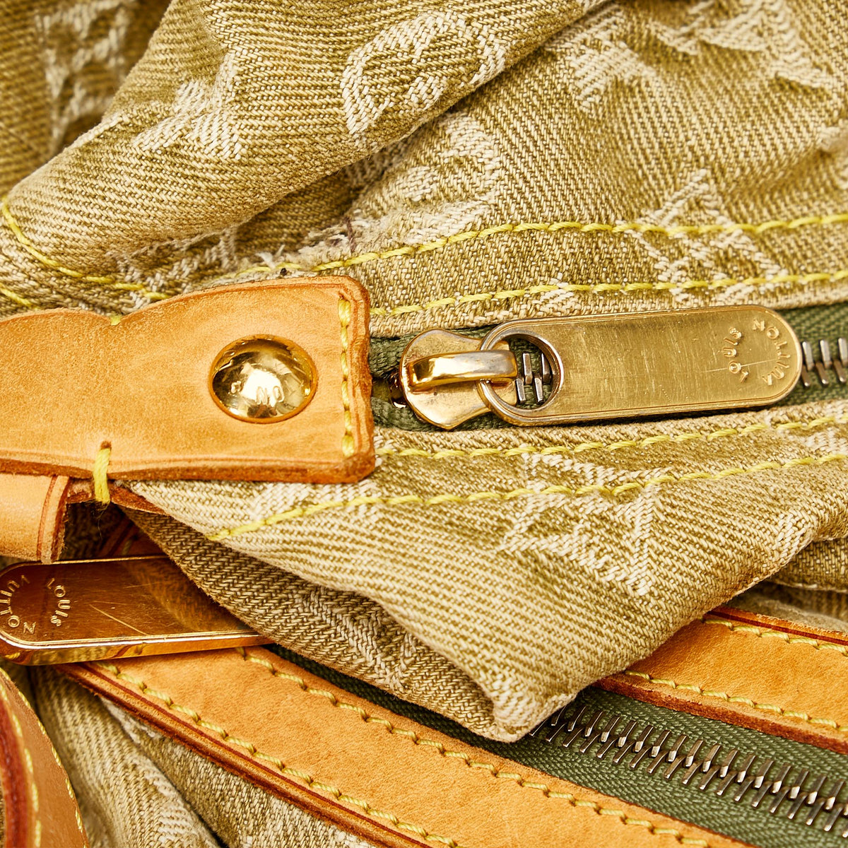 Louis Vuitton Monogram Denim Baggy GM - photo 9