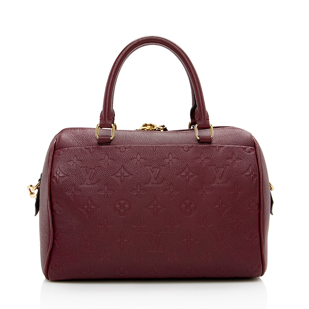 Louis Vuitton Monogram Empreinte Speedy Bandouliere 25 Satchel - photo 3