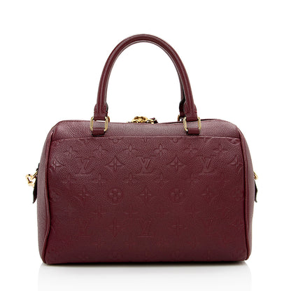 Louis Vuitton Monogram Empreinte Speedy Bandouliere 25 Satchel - photo 3