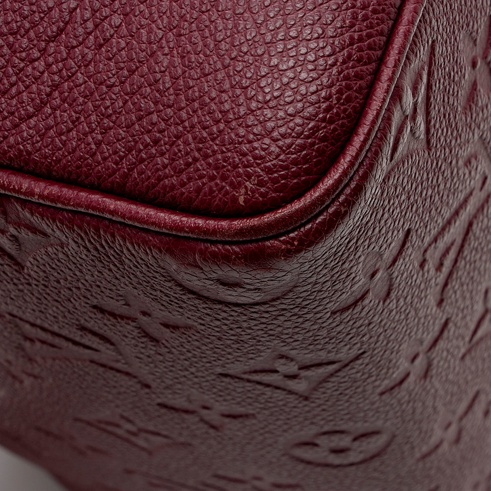 Louis Vuitton Monogram Empreinte Speedy Bandouliere 25 Satchel - photo 12