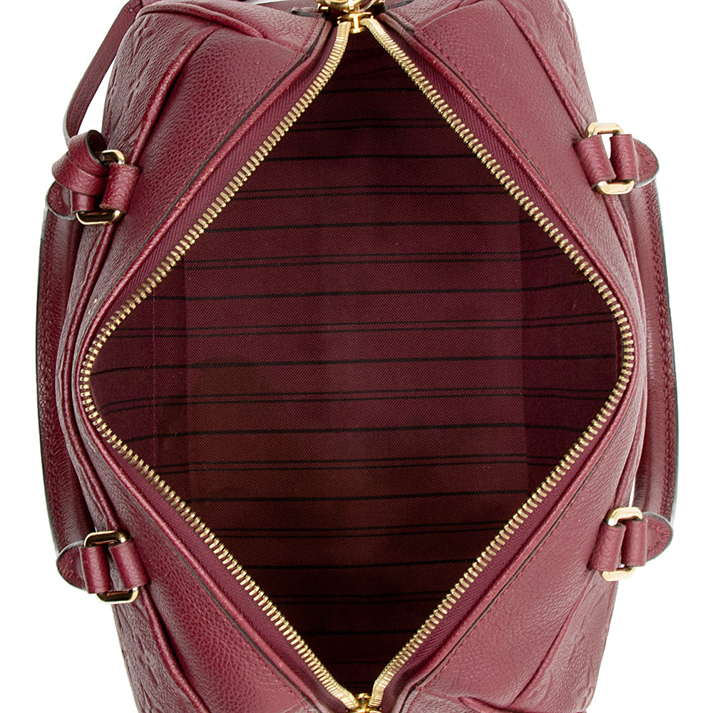 Louis Vuitton Monogram Empreinte Speedy Bandouliere 25 Satchel - photo 7