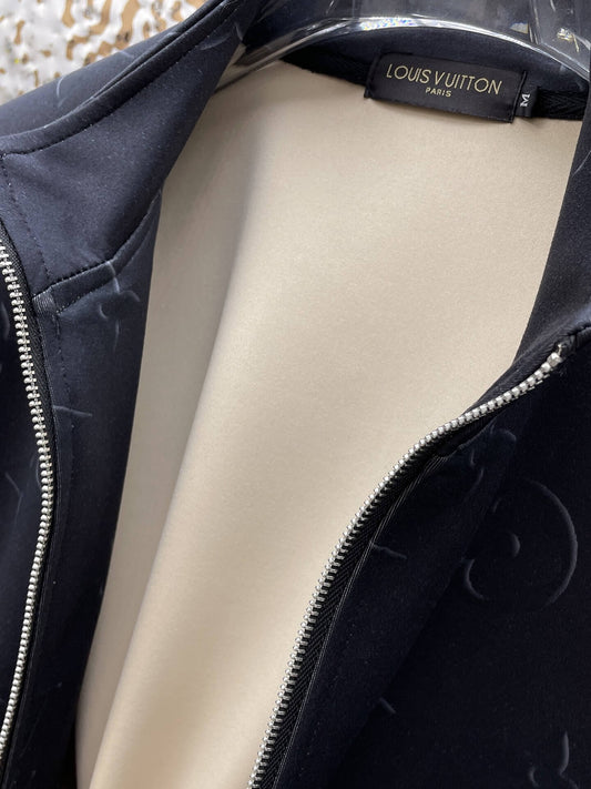 Louis Vuitton Monogram Gradient Embossed Tracksuit Blue Black - photo 2