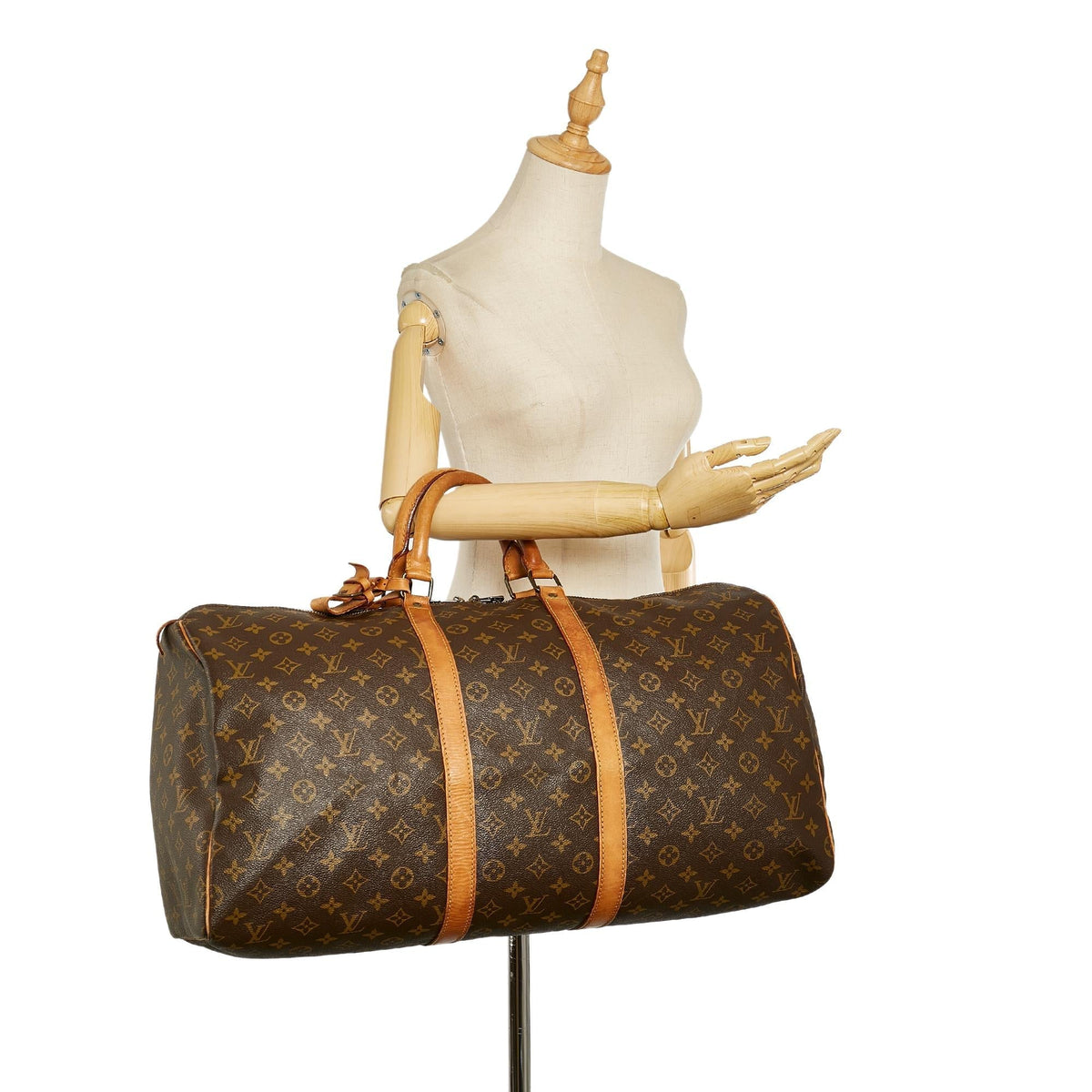 Louis Vuitton Monogram Keepall 55 - image 5