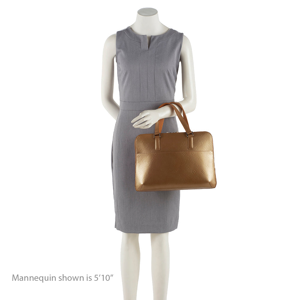 Louis Vuitton Monogram Mat Malden Satchel - image 5