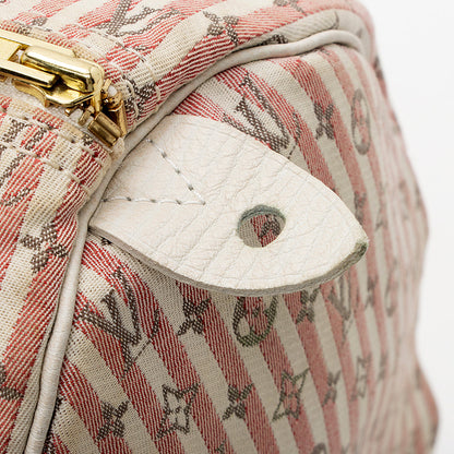 Louis Vuitton Monogram Mini Lin Croisette Speedy 30 Satchel - photo 10
