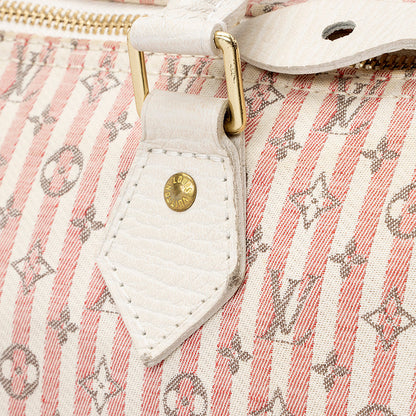 Louis Vuitton Monogram Mini Lin Croisette Speedy 30 Satchel - photo 12