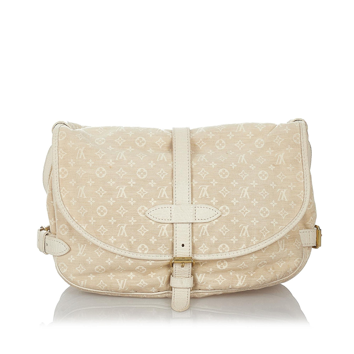 Louis Vuitton Monogram Mini Lin Saumur - photo 3
