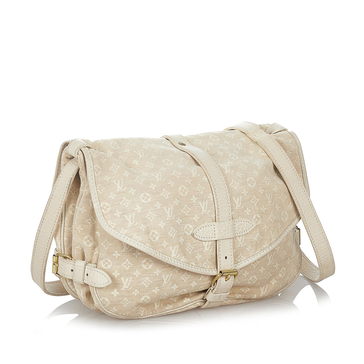 Louis Vuitton Monogram Mini Lin Saumur - photo 2