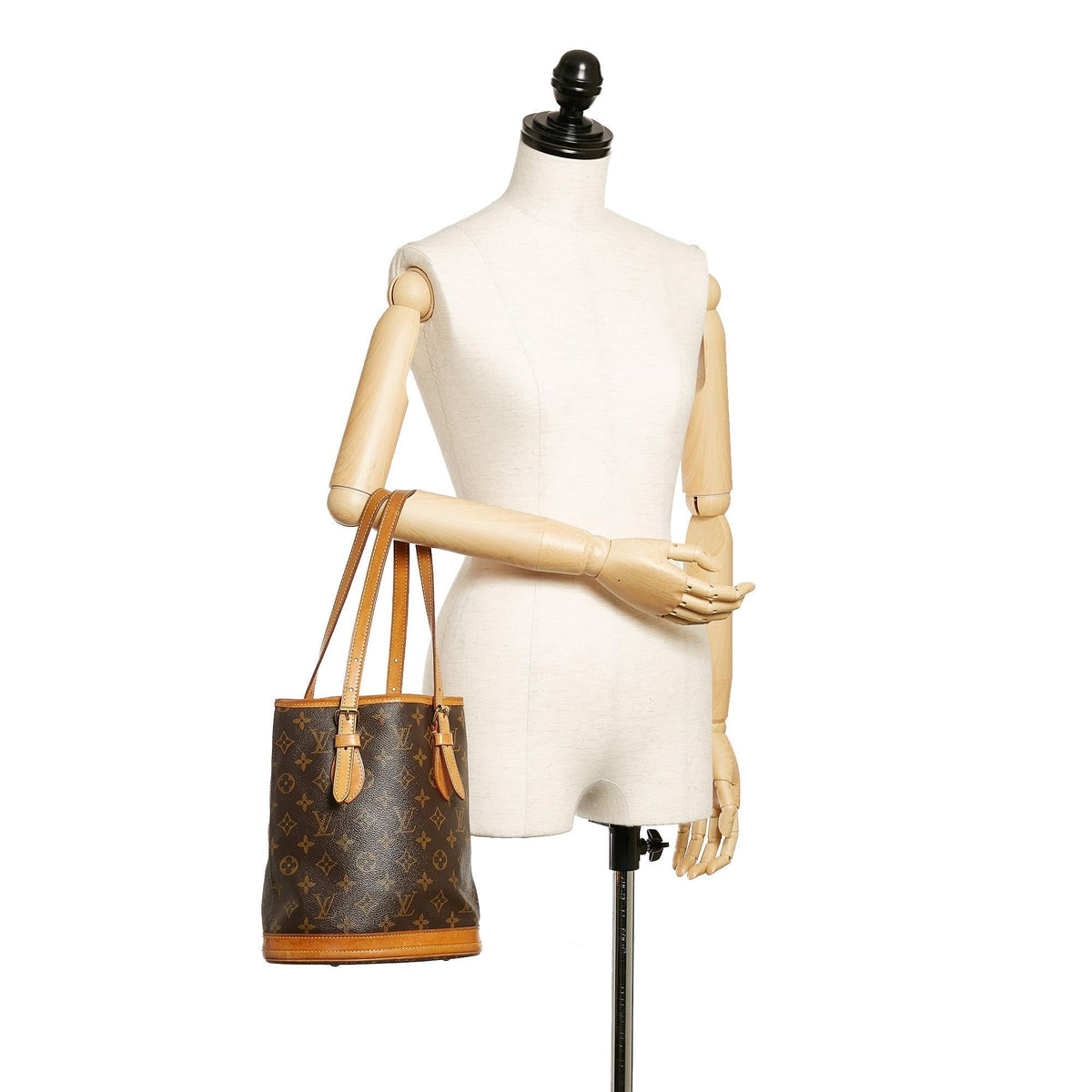 Louis Vuitton Monogram Petit Bucket - image 5