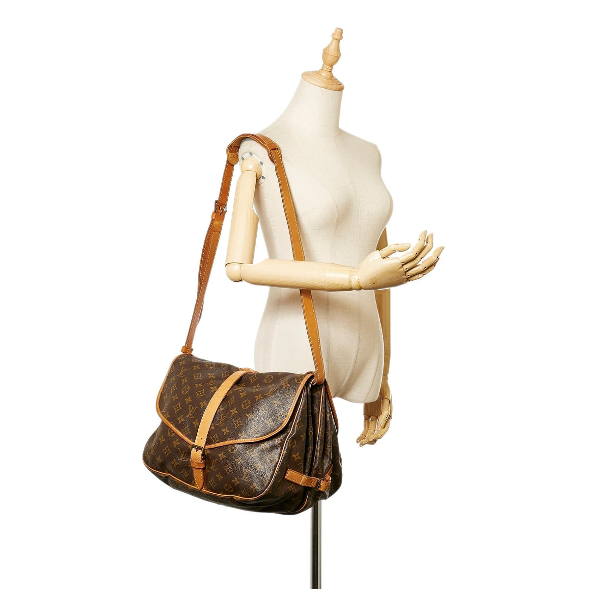 Louis Vuitton Monogram Saumur 25 - image 5